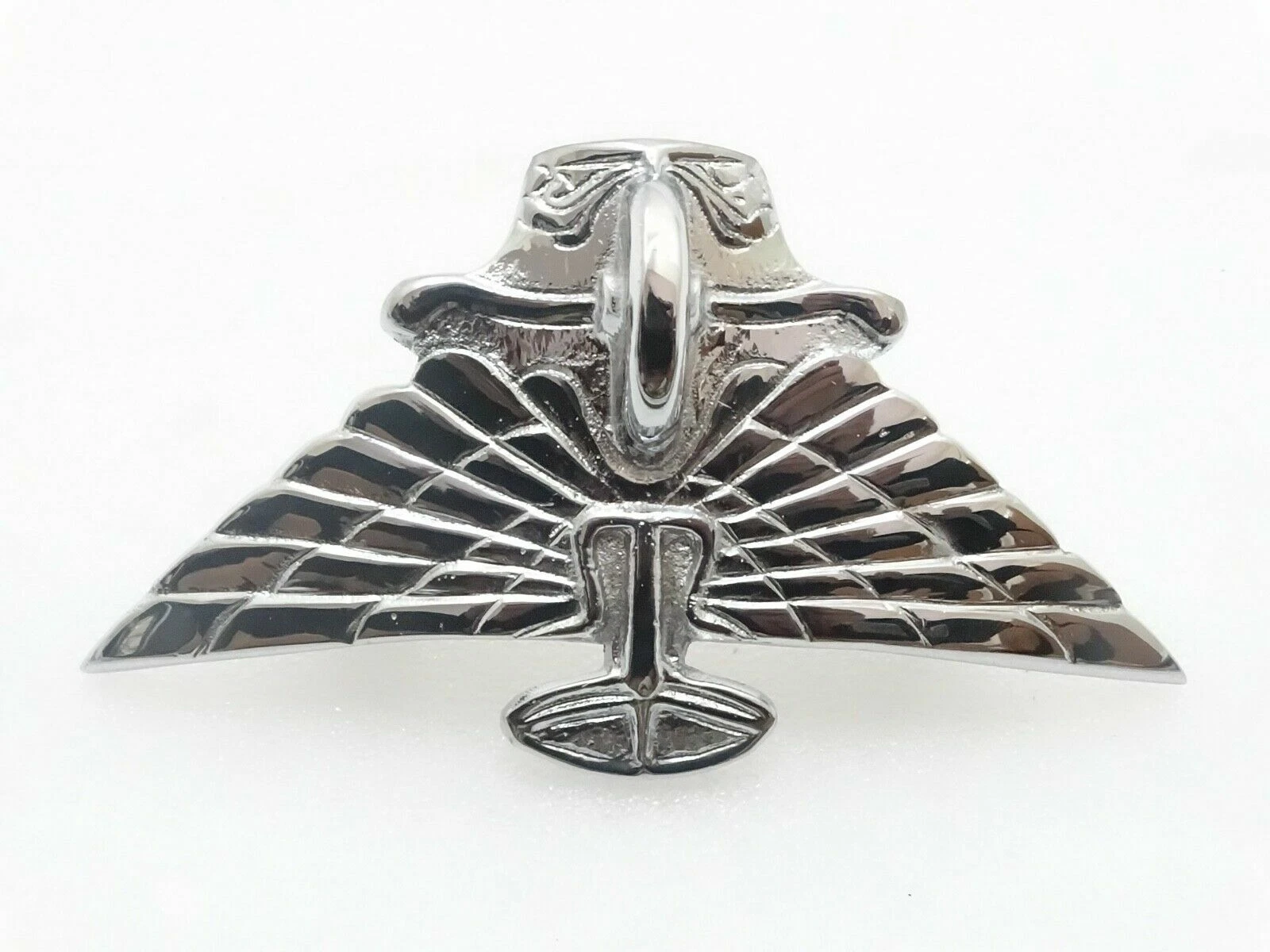 Vintage Austin Car Bonnet Steel Chromed Badge/Logo/Emblem