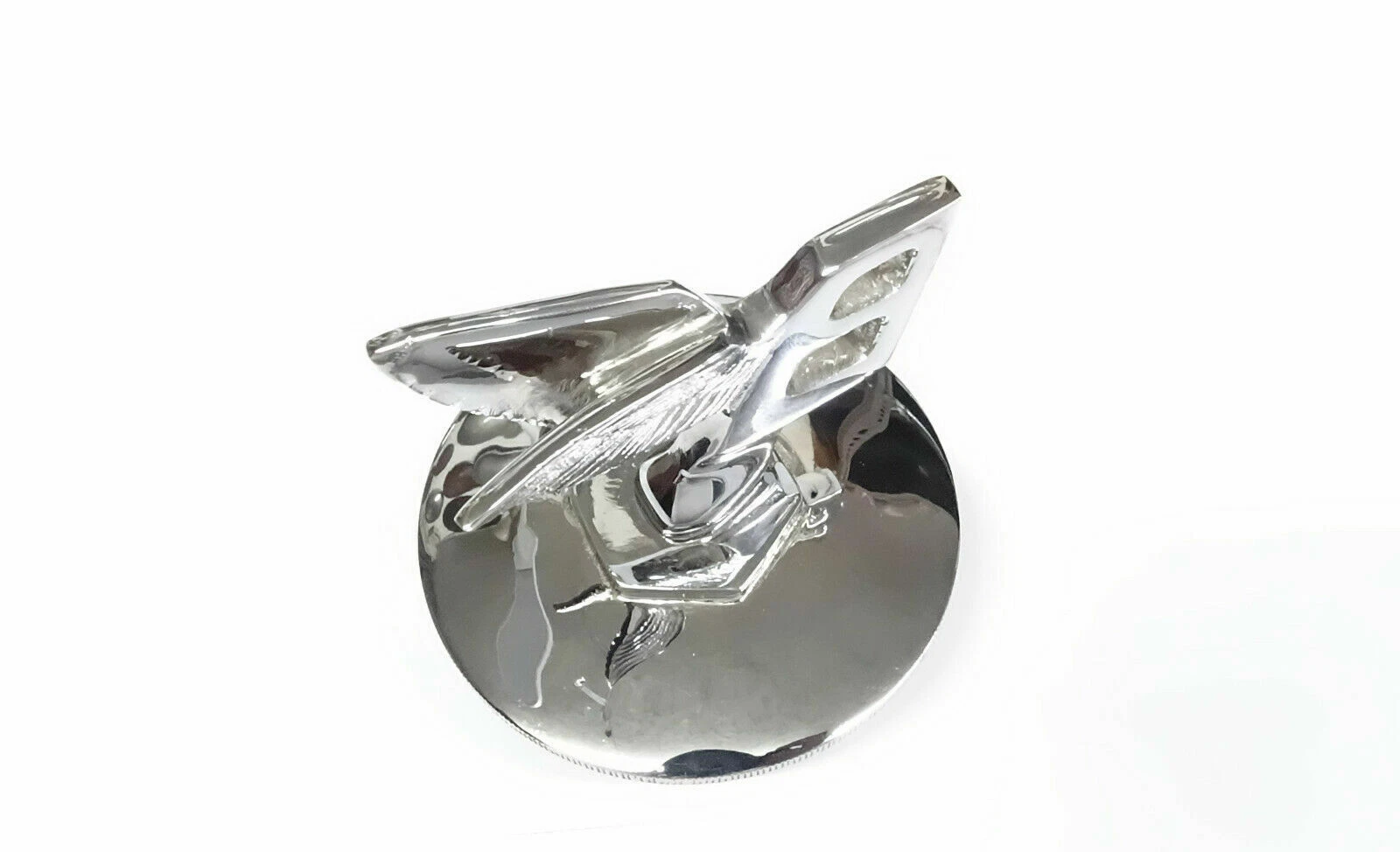 Vintage Car Bentley Radiator Chrome Threaded Cap