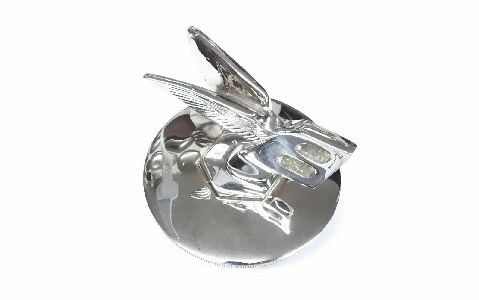 Vintage Car Bentley Radiator Chrome Threaded Cap