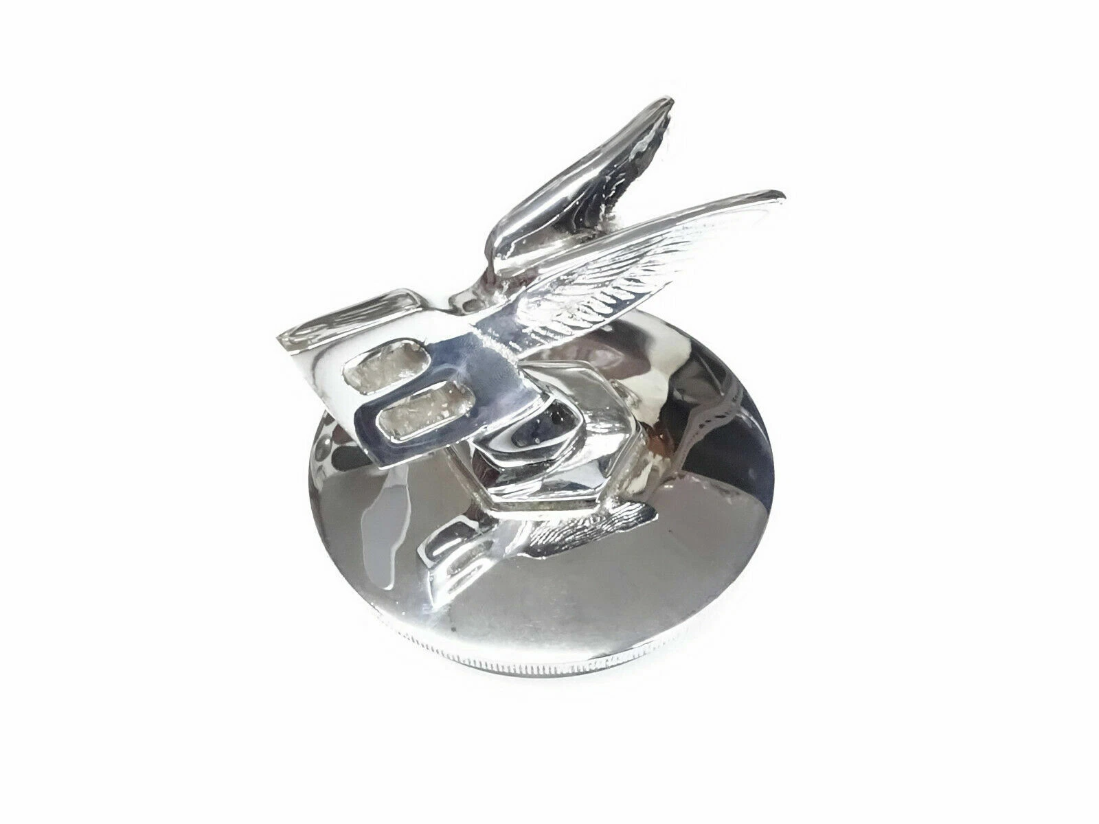 Vintage Car Bentley Radiator Chrome Threaded Cap