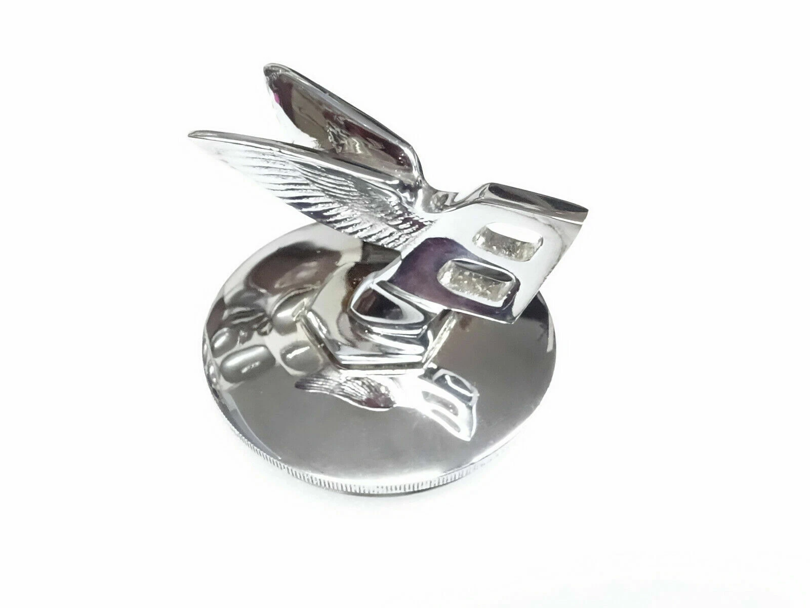 Vintage Car Bentley Radiator Chrome Threaded Cap