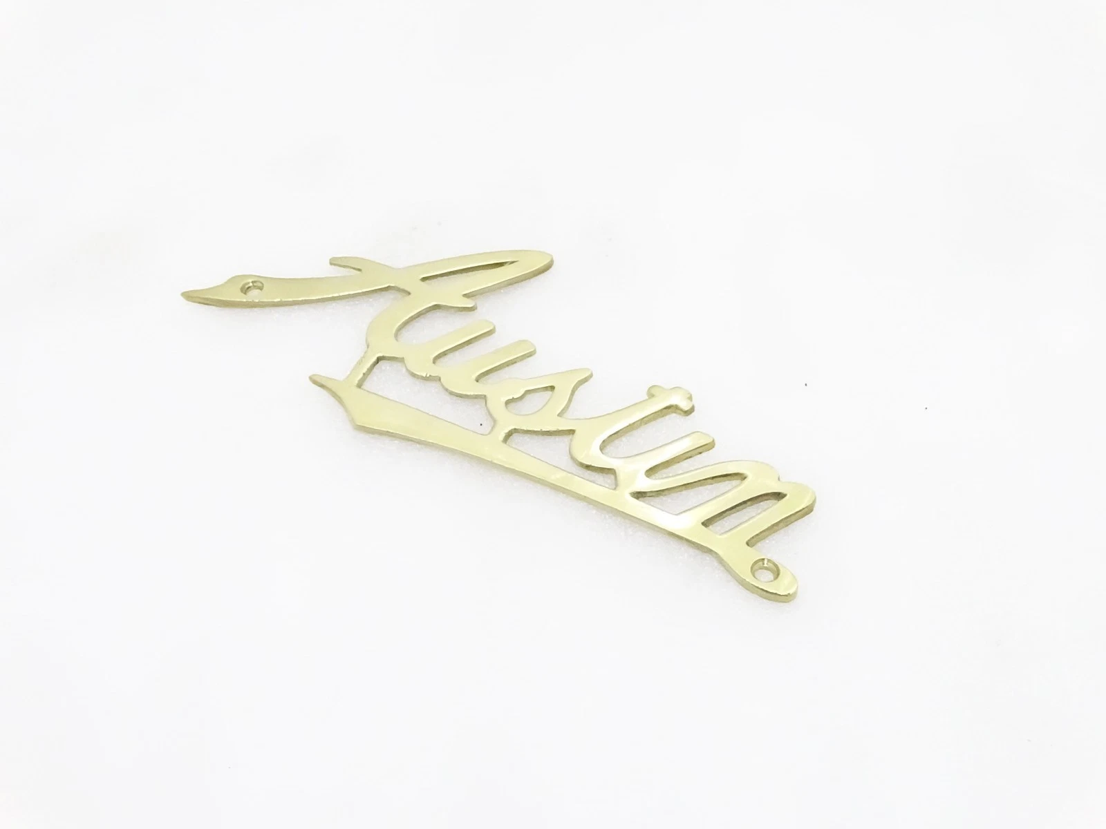 NEW AUSTIN BRASS BADGE (LARGE)