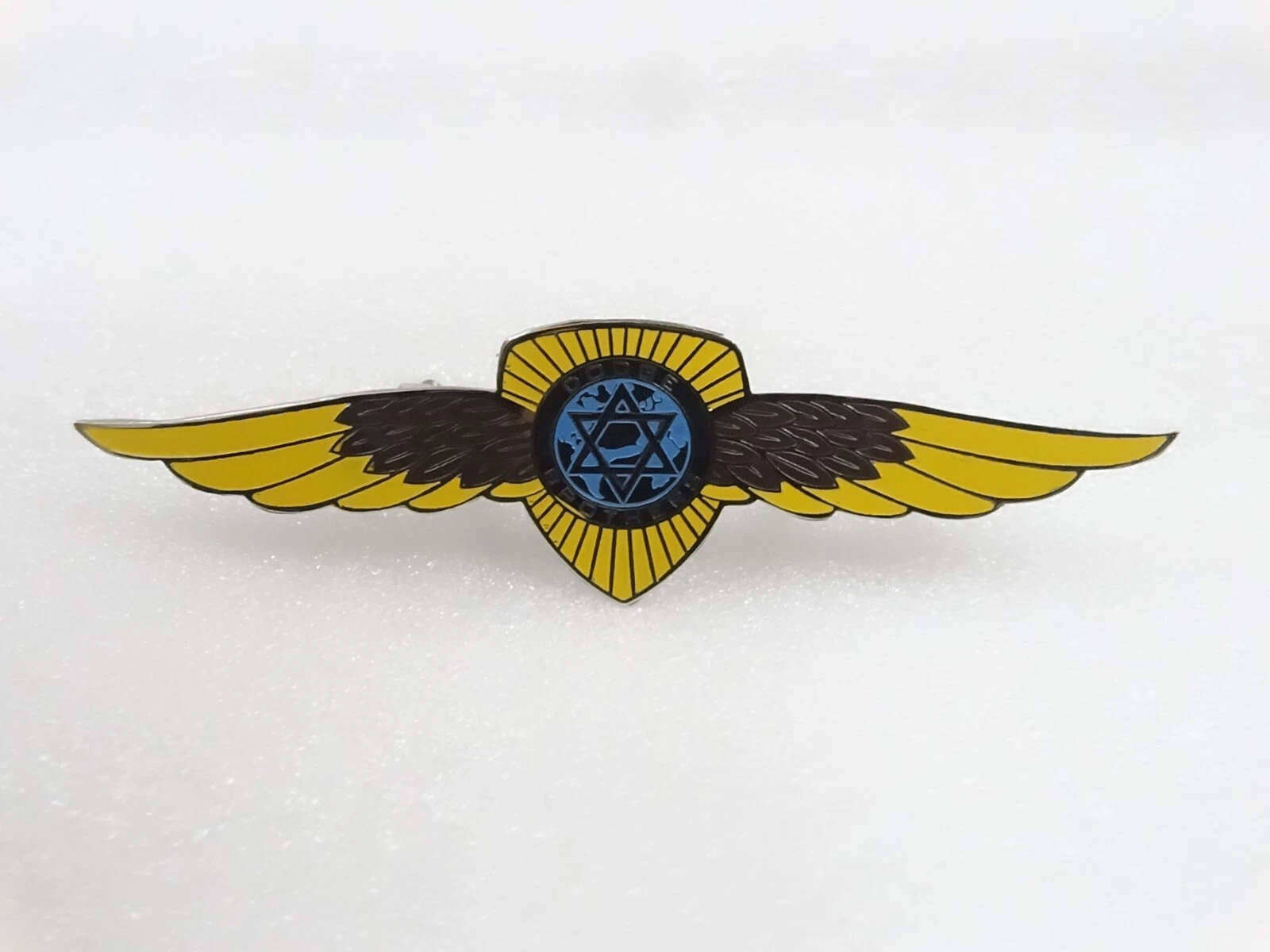 VINTAGE DODGE BROTHERS FRONT GRILL RADIATOR WINGED BADGE EMBLEM #V246-7