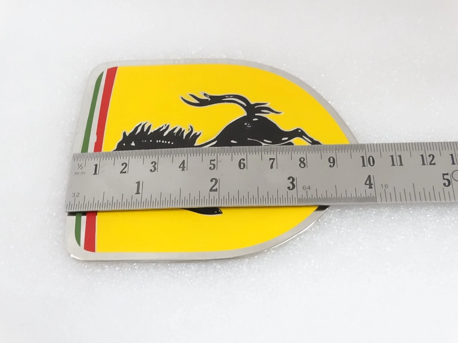 REPLICA REPRODUCTION BADGE EMBLEM FITS TO VINTAGE FERRARI CAR #V272-7