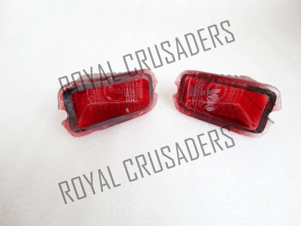 NEW MORRIS AUSTIN REAR TAIL LIGHT GLASS (REPRODUCTION)