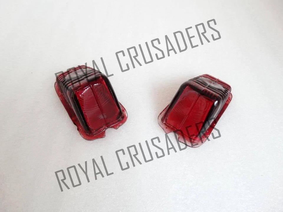 NEW MORRIS AUSTIN REAR TAIL LIGHT GLASS (REPRODUCTION)