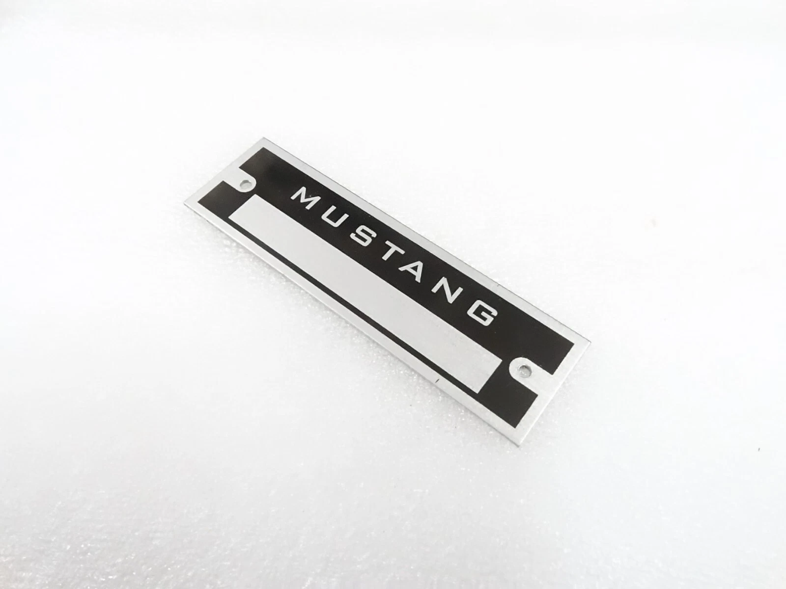 DATA PLATE FITS TO VINTAGE MUSTANG HOT ROD STREET CUSTOM #V333-8