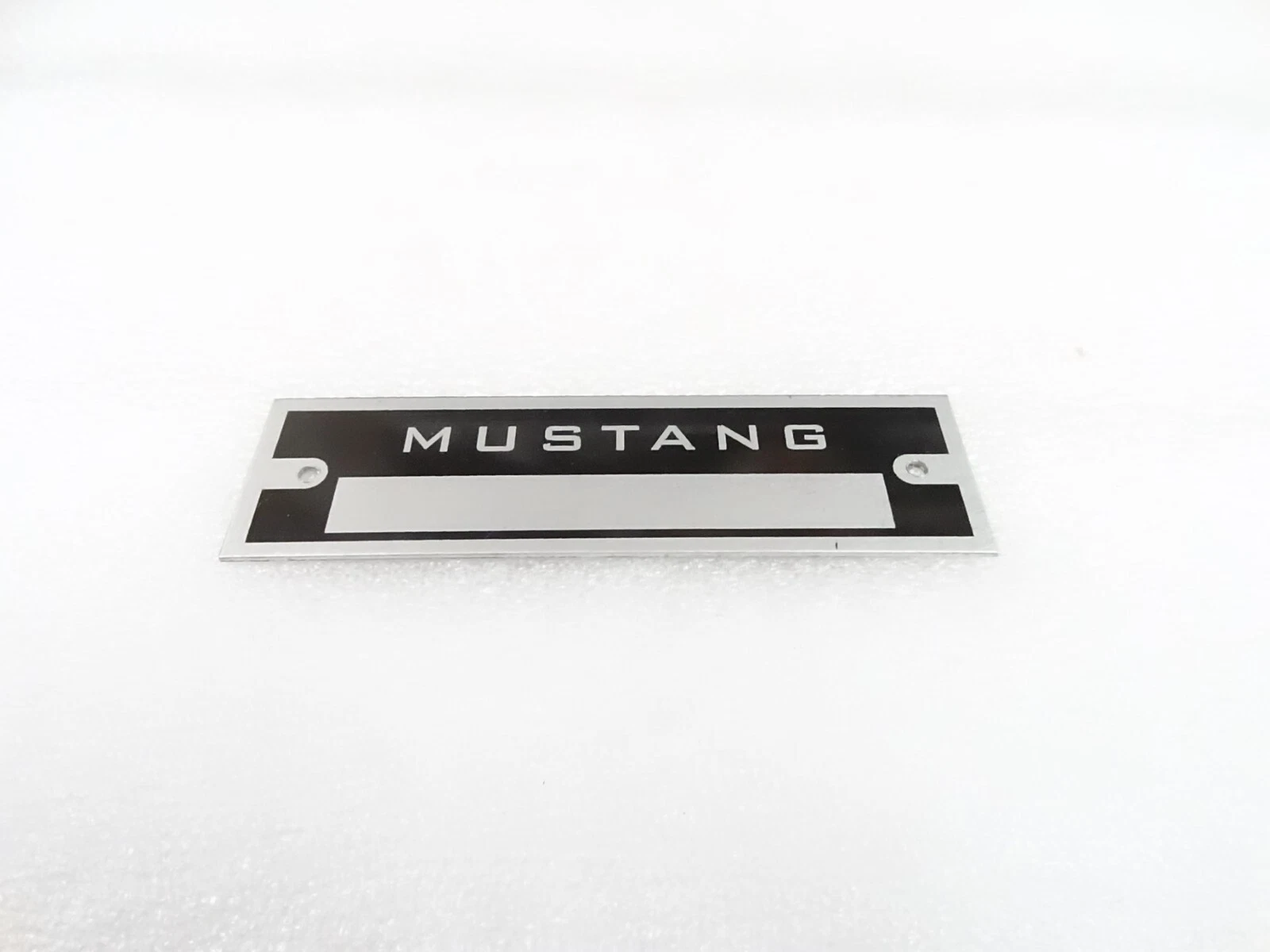 DATA PLATE FITS TO VINTAGE MUSTANG HOT ROD STREET CUSTOM #V333-8
