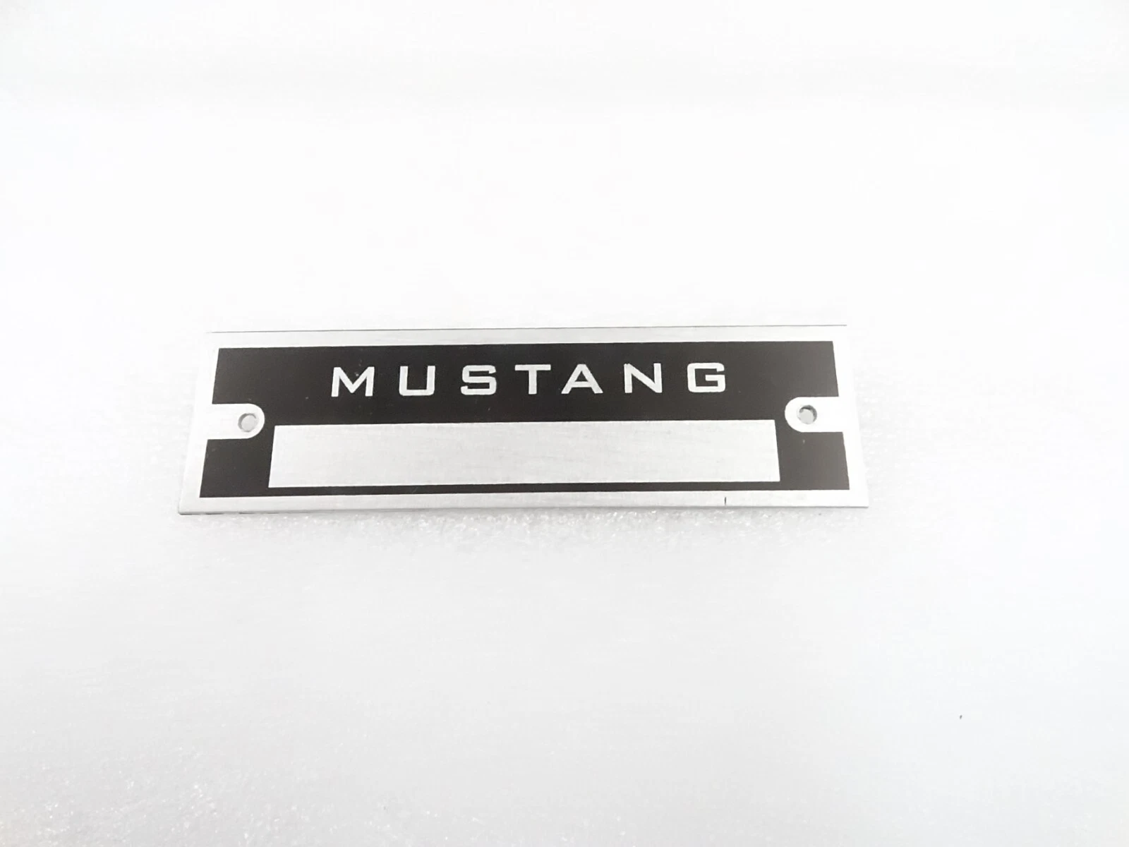 DATA PLATE FITS TO VINTAGE MUSTANG HOT ROD STREET CUSTOM #V333-8