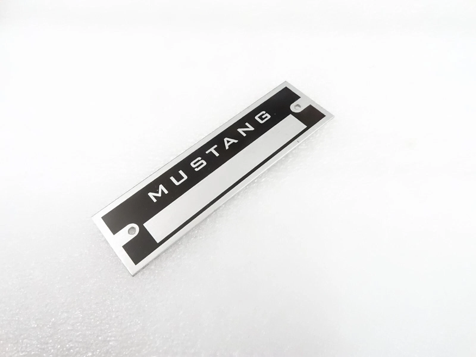 DATA PLATE FITS TO VINTAGE MUSTANG HOT ROD STREET CUSTOM #V333-8