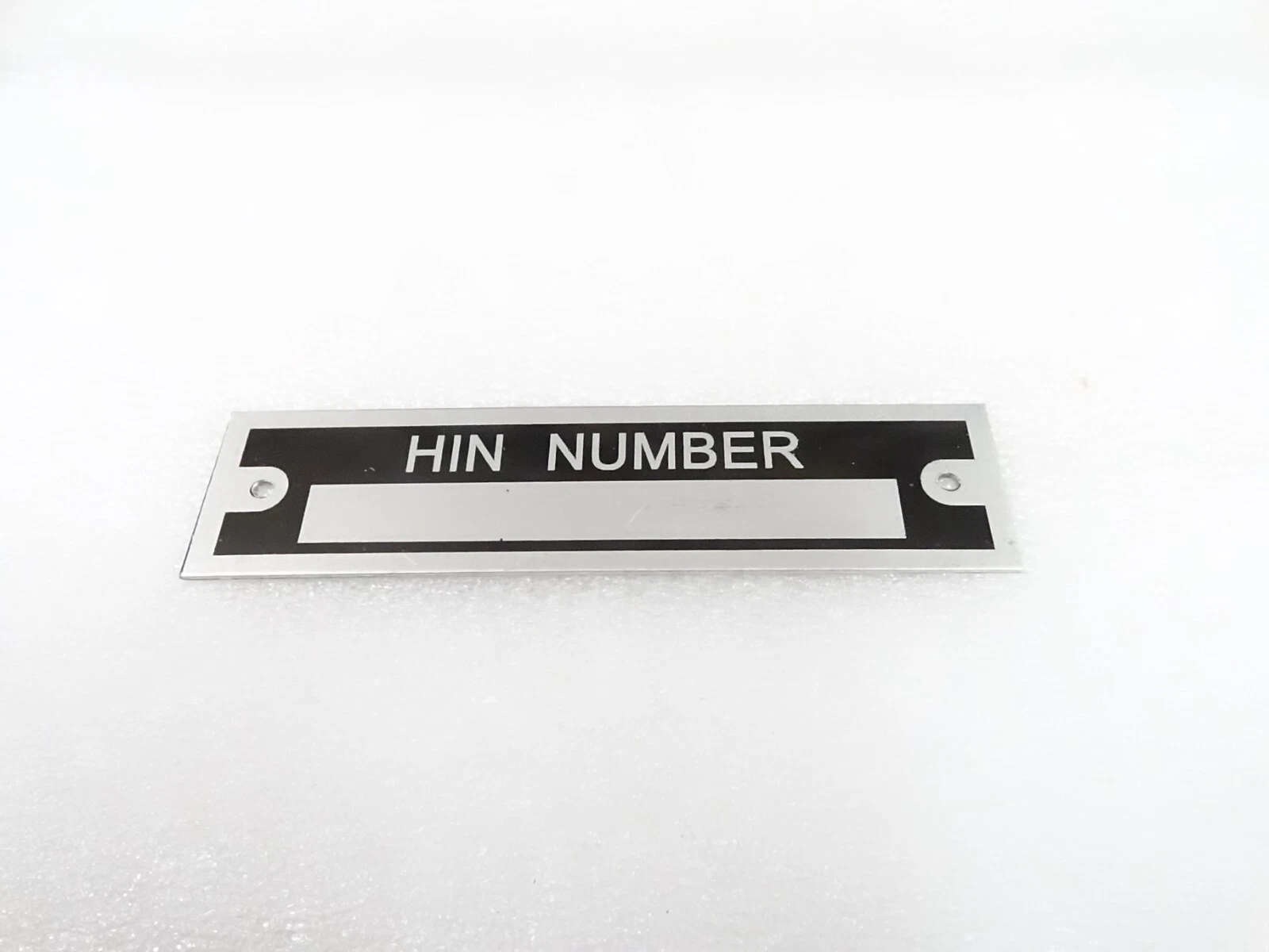 DATA PLATE FITS TO SPEEDBOAT YAMAHA SUZUKI JOHNSON MERC #327-8