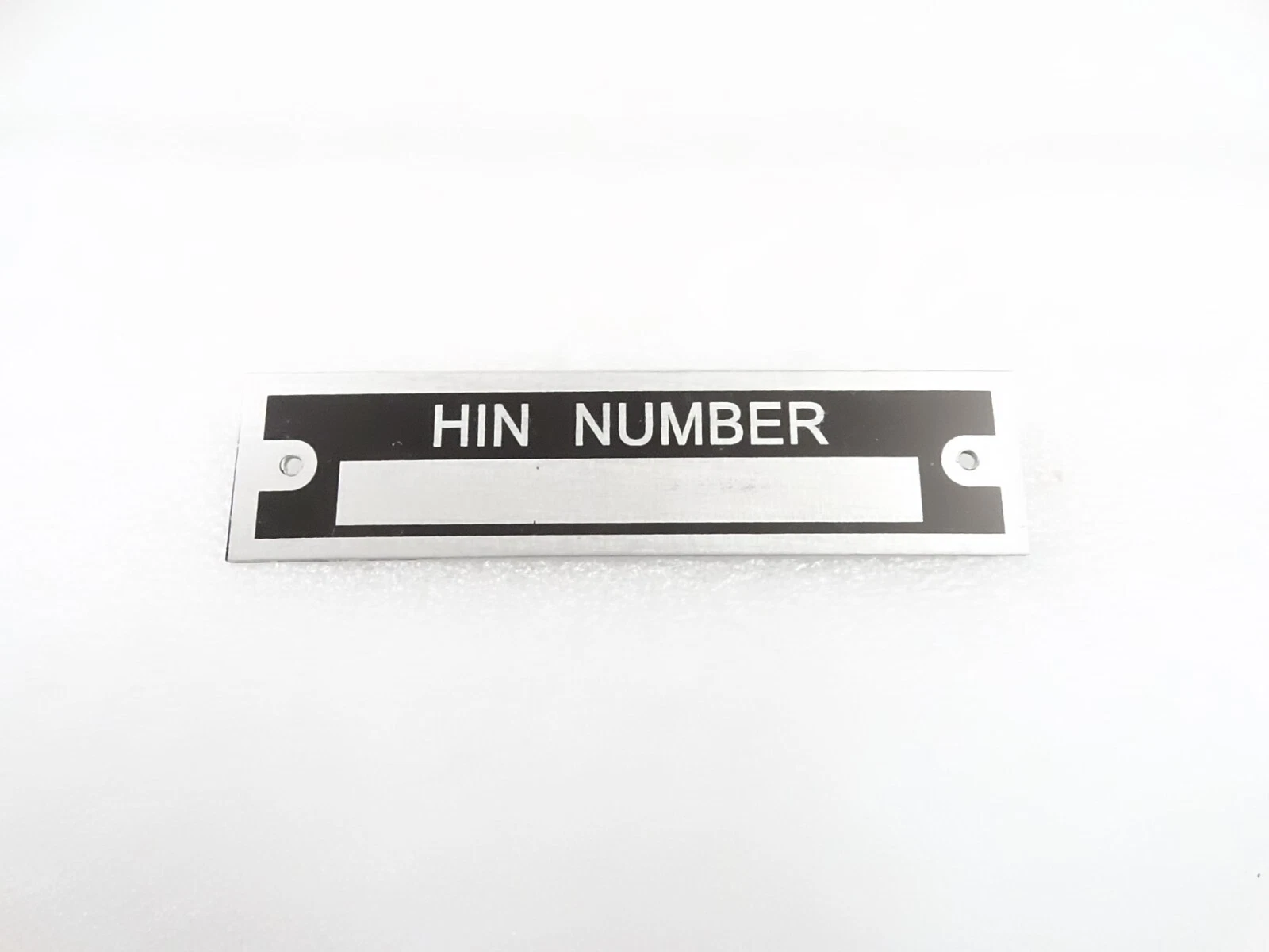 DATA PLATE FITS TO SPEEDBOAT YAMAHA SUZUKI JOHNSON MERC #327-8