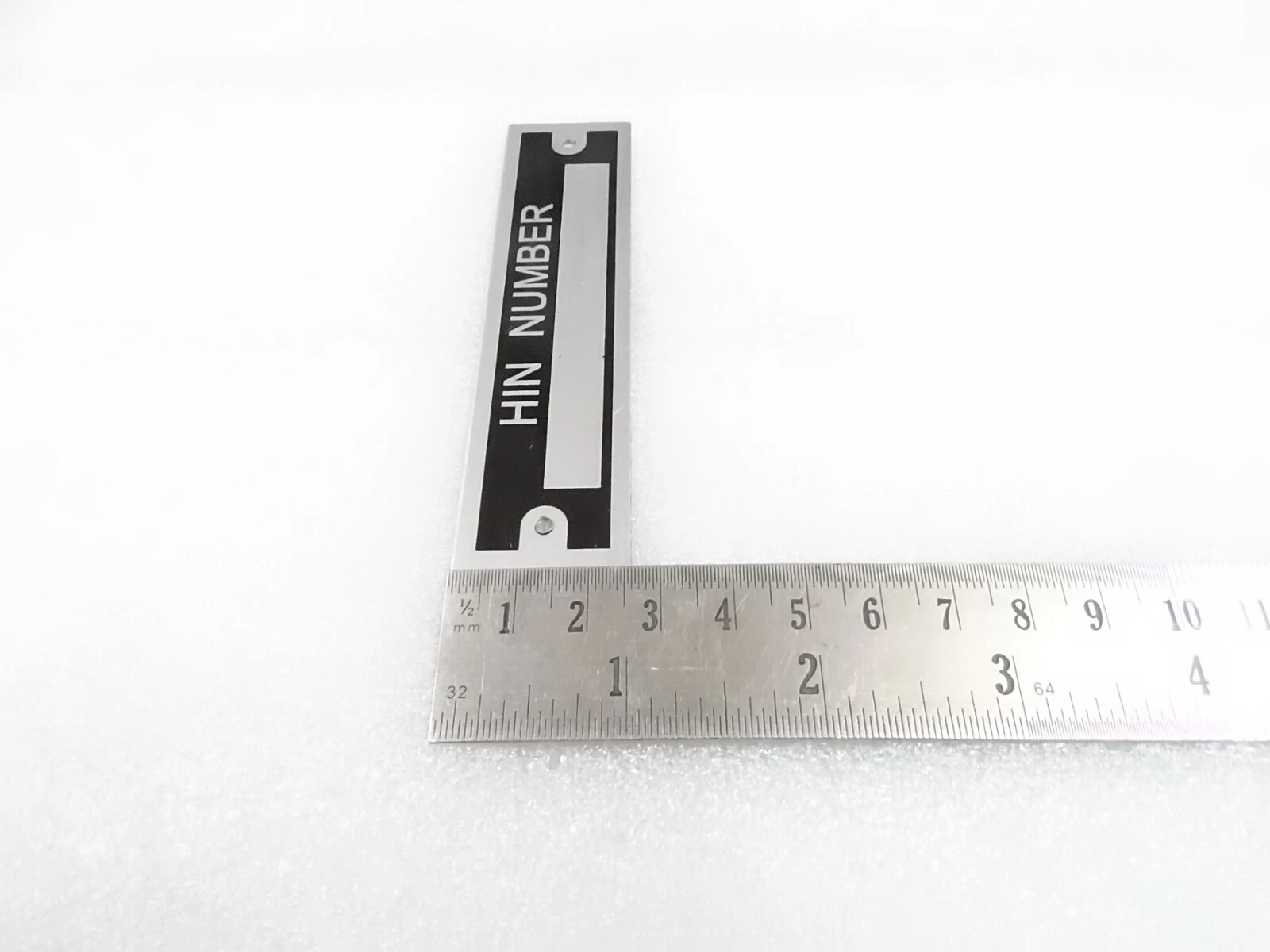 DATA PLATE FITS TO SPEEDBOAT YAMAHA SUZUKI JOHNSON MERC #327-8