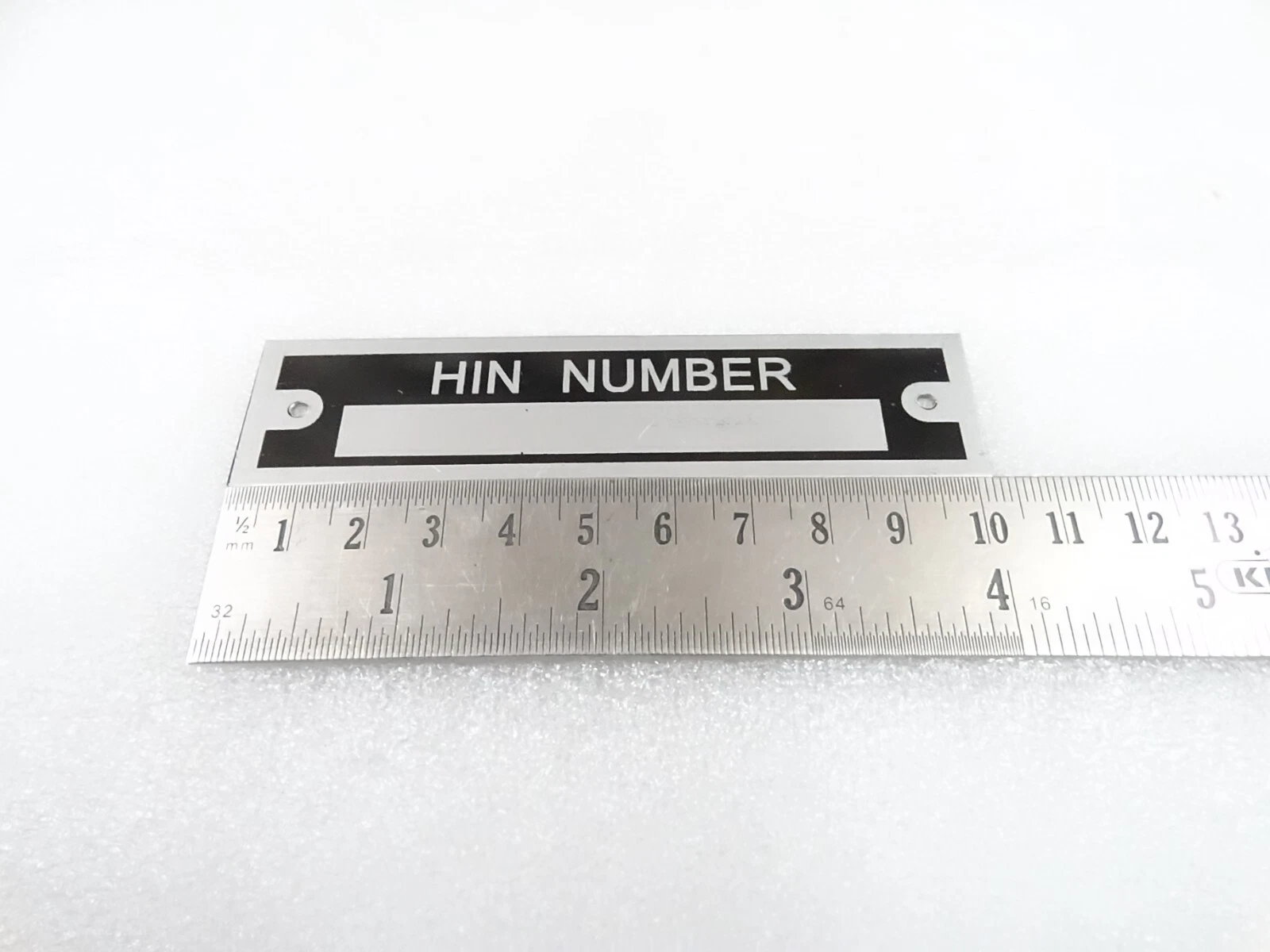 DATA PLATE FITS TO SPEEDBOAT YAMAHA SUZUKI JOHNSON MERC #327-8