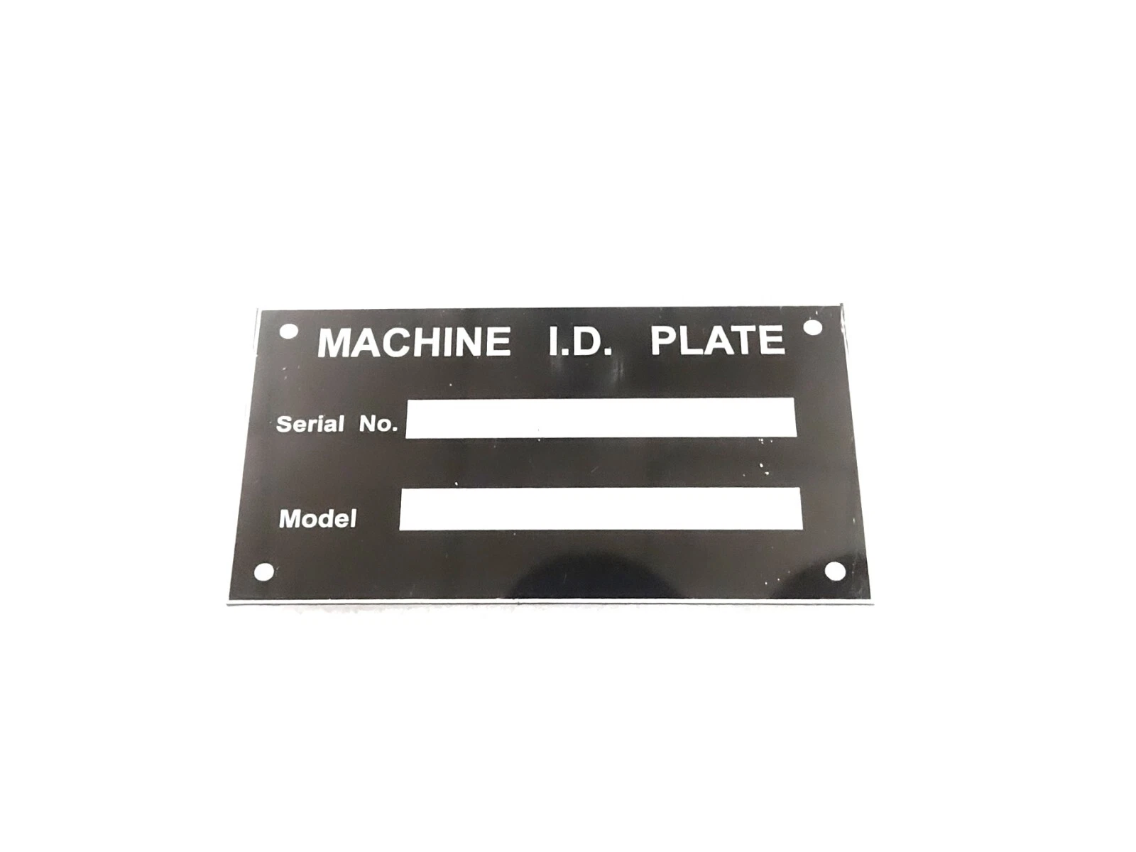 DATA PLATE FITS TO MACHINE EQUIPMENTS LIKE MODEL AND SER NO #V434-8