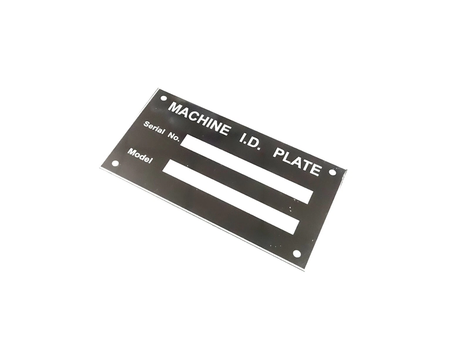 DATA PLATE FITS TO MACHINE EQUIPMENTS LIKE MODEL AND SER NO #V434-8