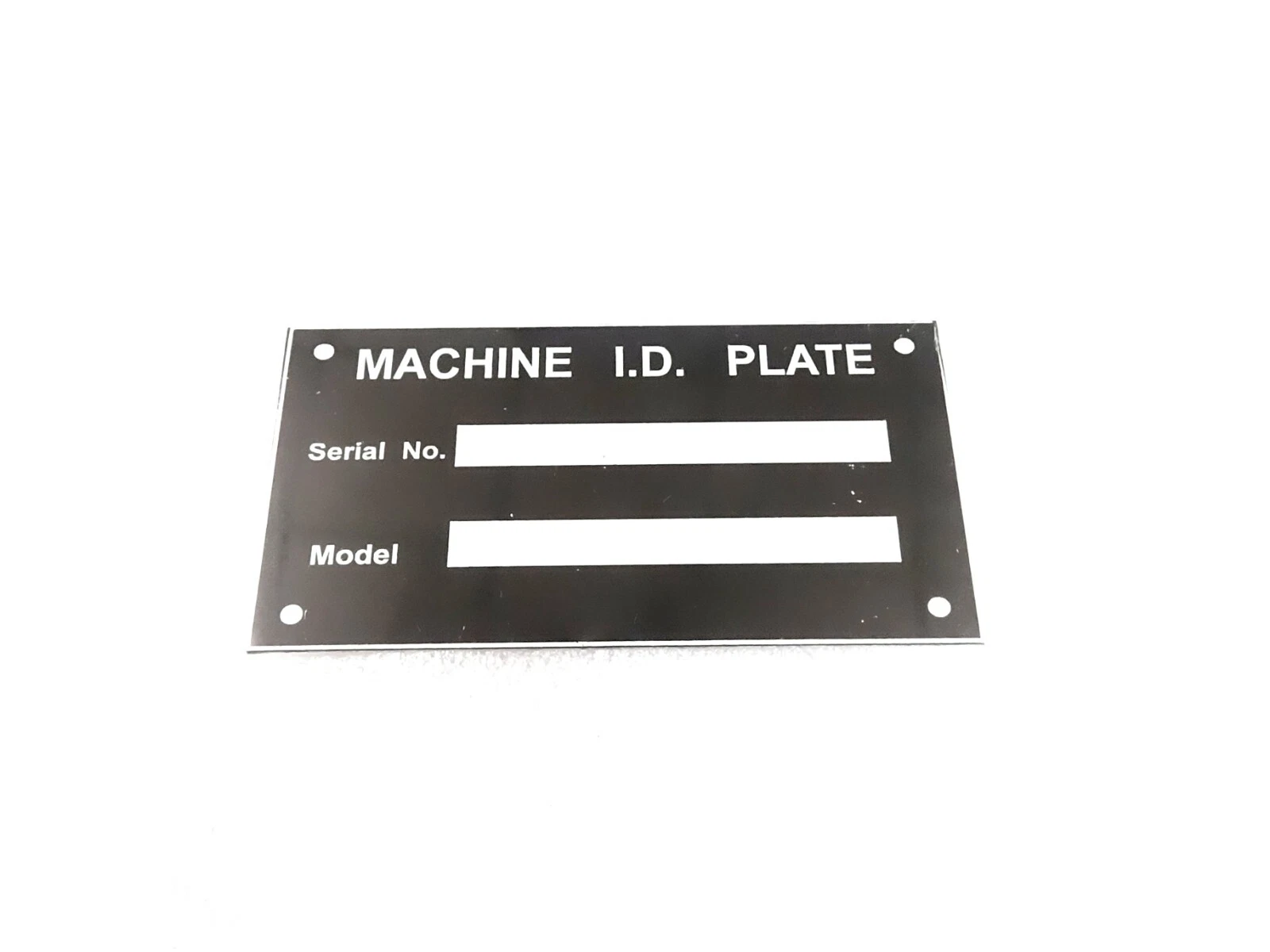 DATA PLATE FITS TO MACHINE EQUIPMENTS LIKE MODEL AND SER NO #V434-8