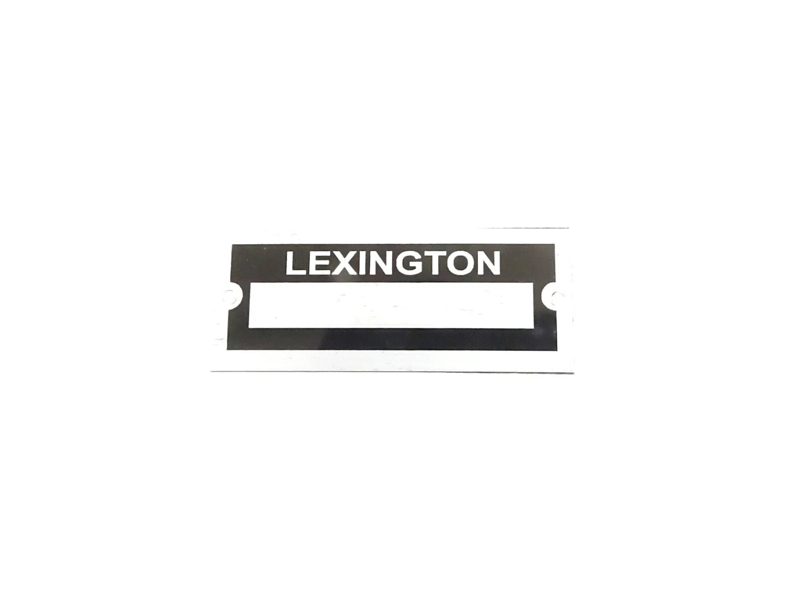 DATA PLATE BLANK FITS TO CLASSIC LEXINGTON #V454-8