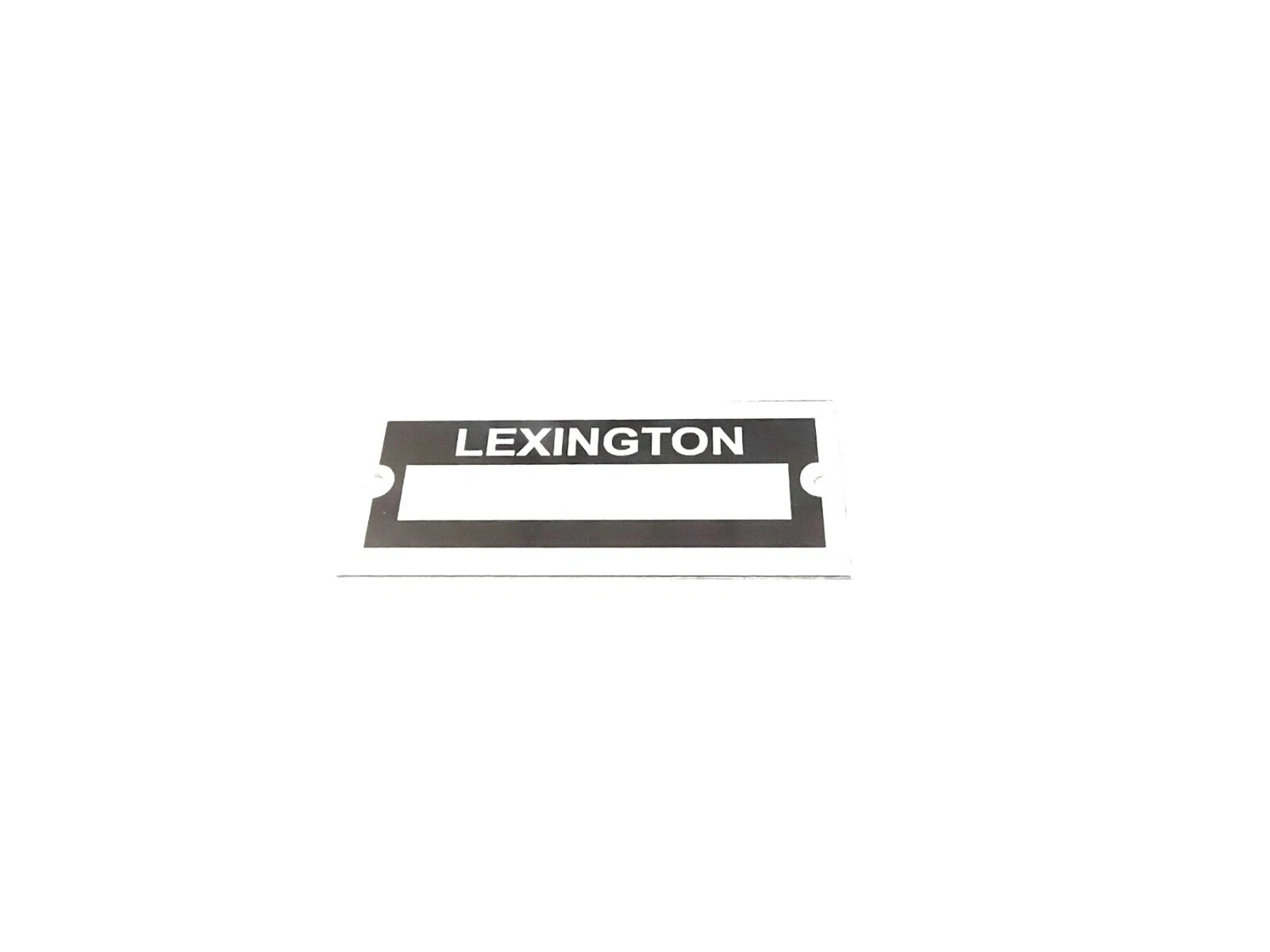 DATA PLATE BLANK FITS TO CLASSIC LEXINGTON #V454-8