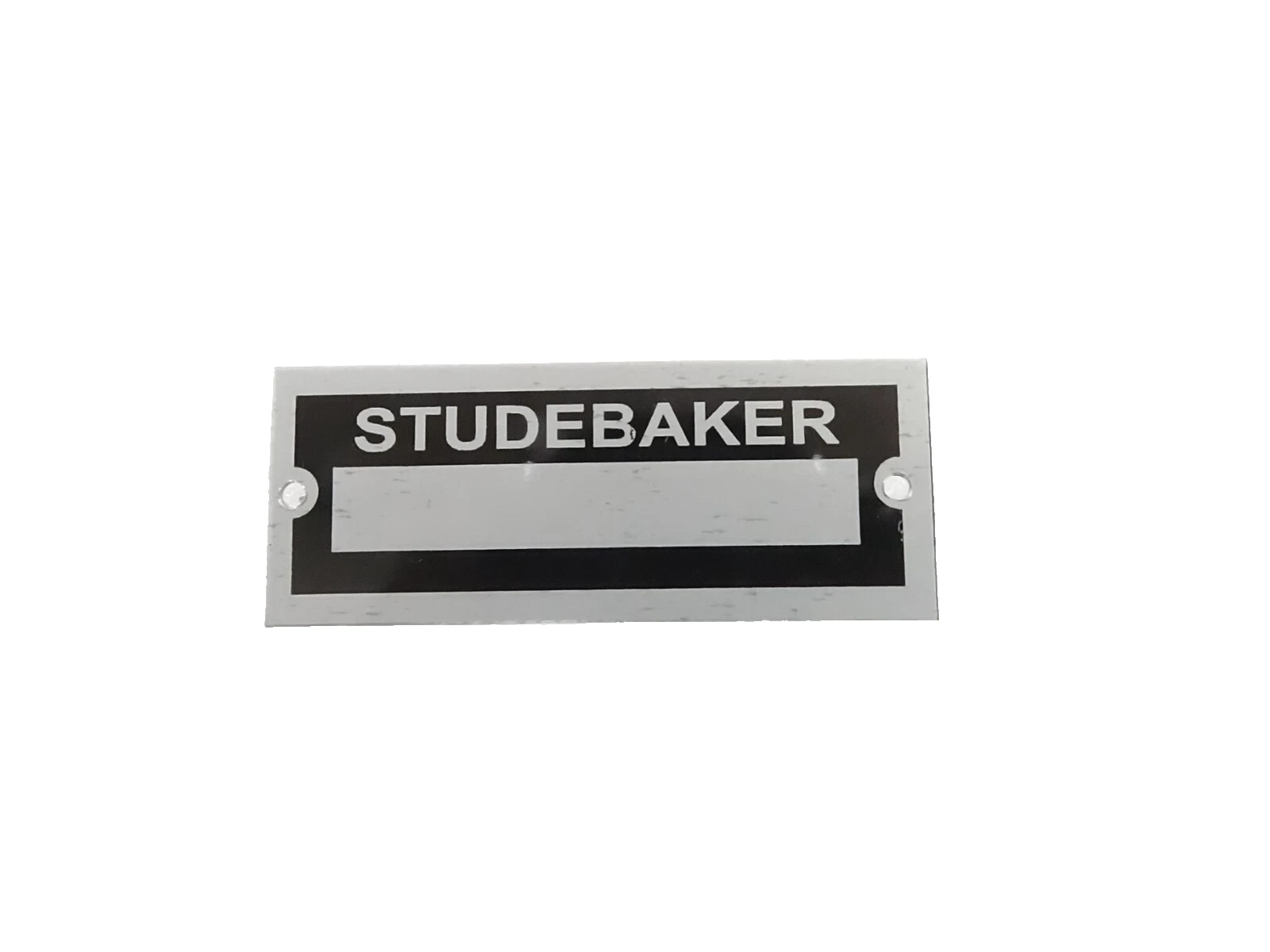 DATA PLATE BLANK FOR VINTAGE CLASSIC STUDEBAKER #V465-8