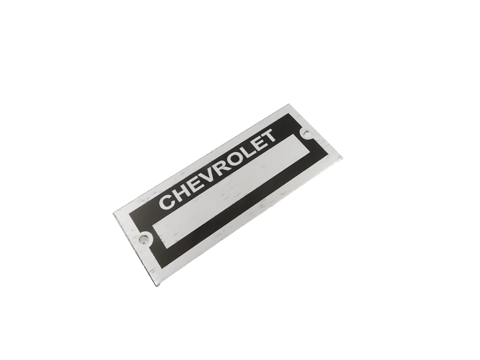 DATA PLATE BLANK FOR VINTAGE CLASSIC CHEVROLET #V466-8
