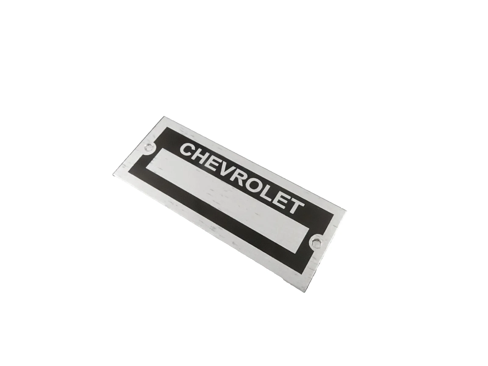 DATA PLATE BLANK FOR VINTAGE CLASSIC CHEVROLET #V466-8