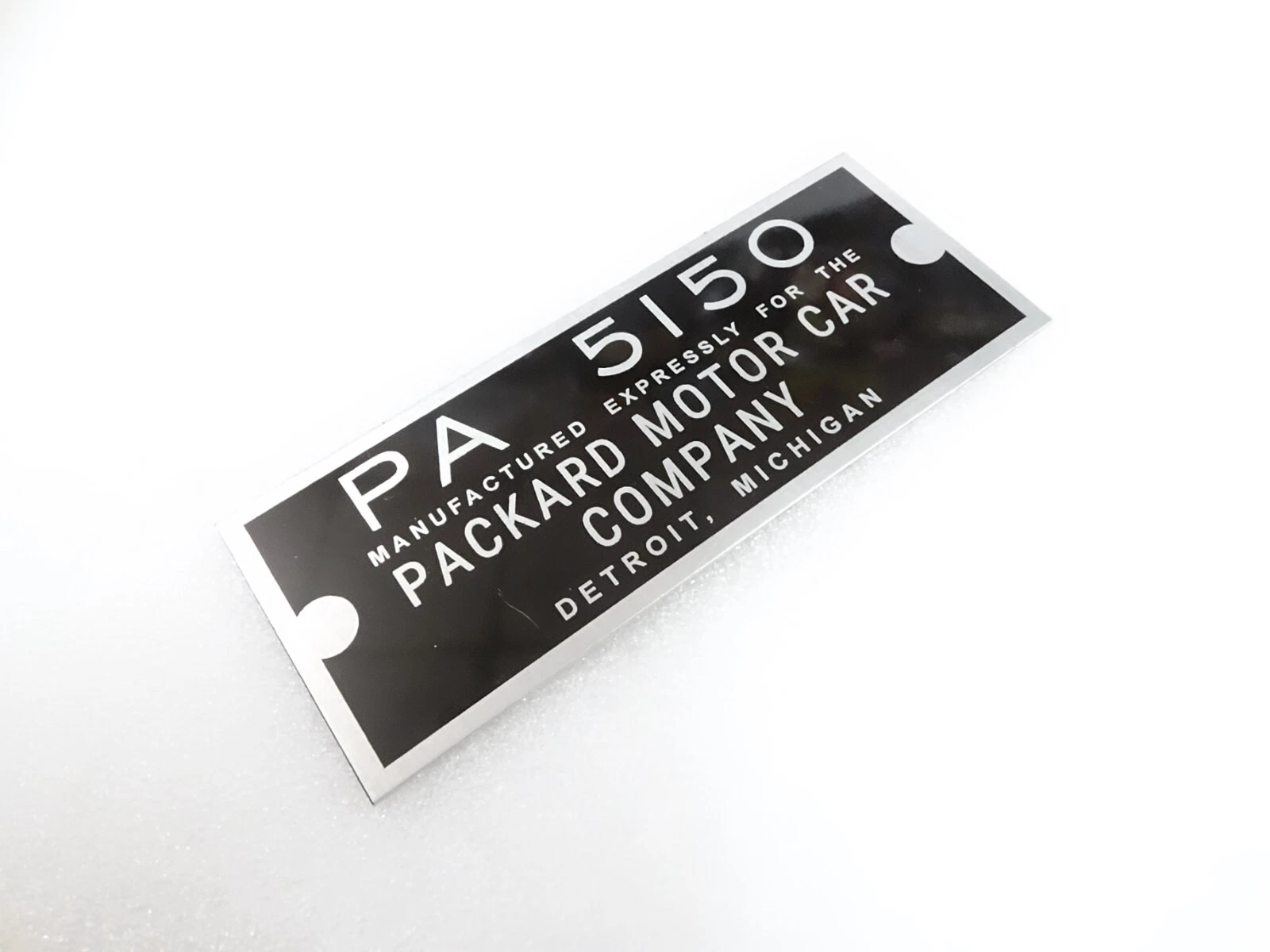 DATA PLATE FOR VINTAGE PACKARD RADIO PLATE #V287-8