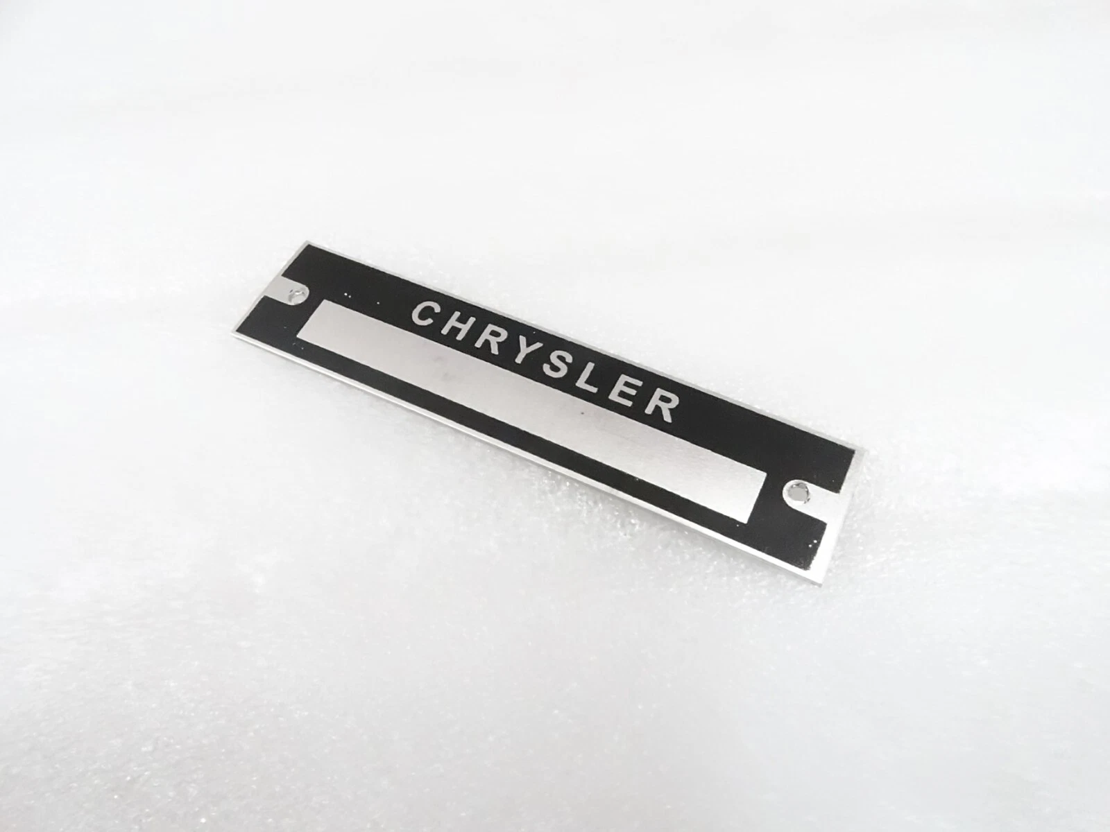 DATA PLATE SERIAL NO ID TAG FITS TO VINATAGE CHRYSLER CAR #25B28