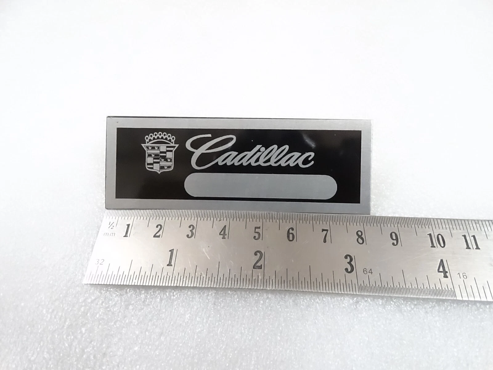 DATA PLATE FOR VINTAGE CADILLAC DOOR JAMS 1940-54 #V278-8