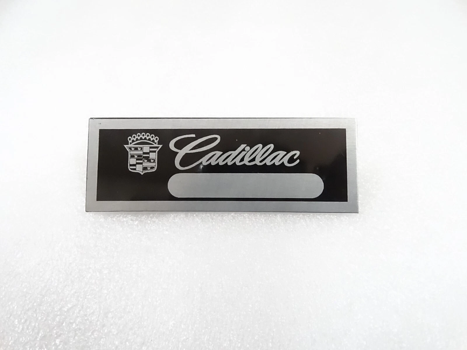 DATA PLATE FOR VINTAGE CADILLAC DOOR JAMS 1940-54 #V278-8