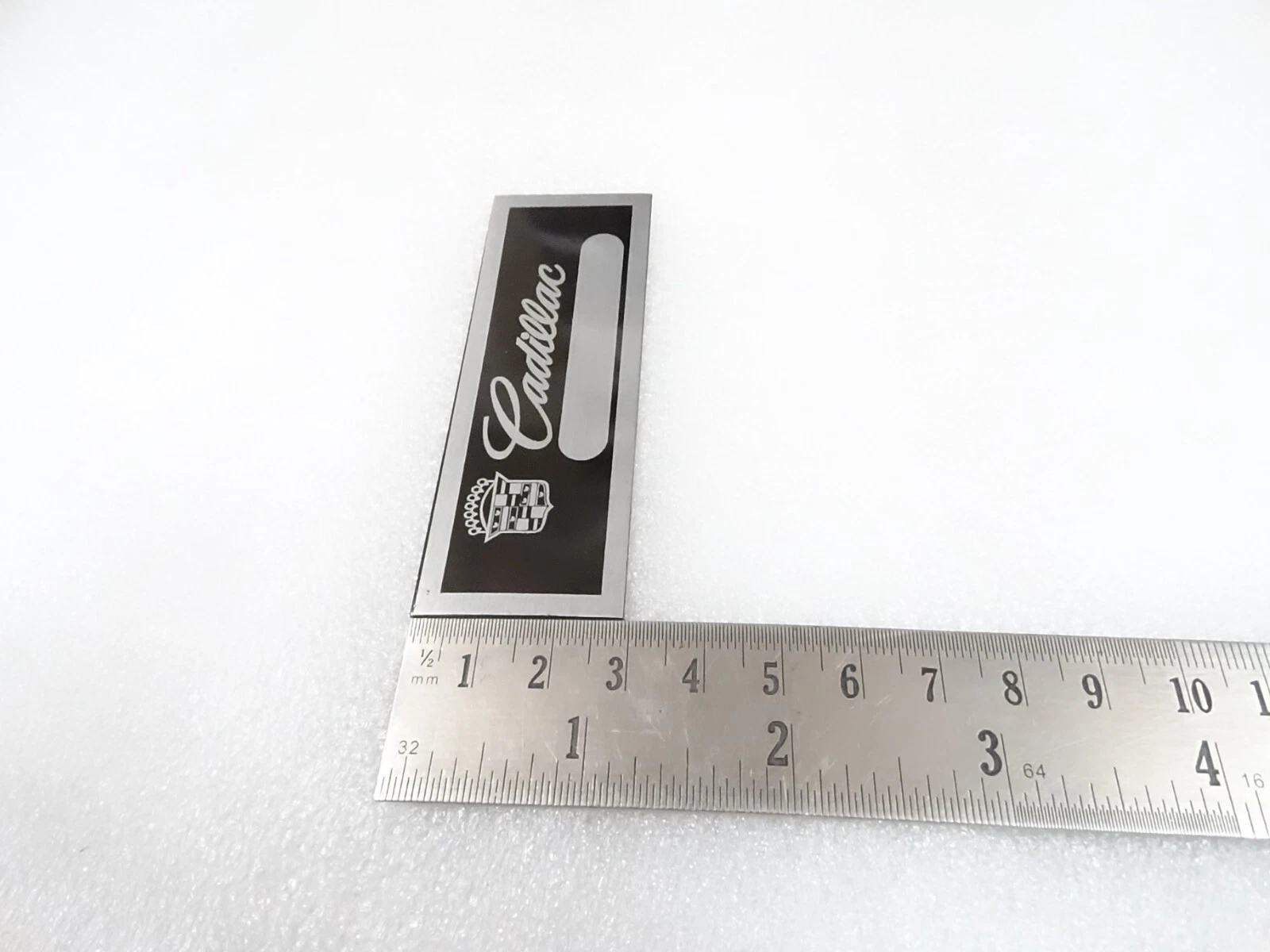 DATA PLATE FOR VINTAGE CADILLAC DOOR JAMS 1940-54 #V278-8