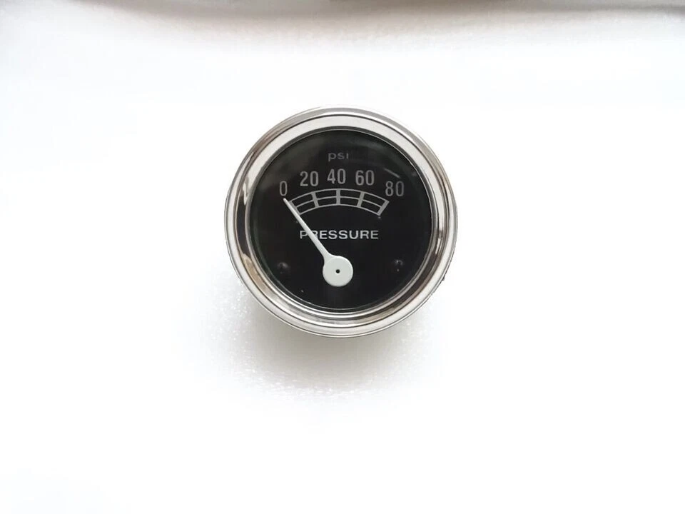 80 PSI Oil Pressure Gauge For Minneapolis Moline Tractors G900-1050 #13-3