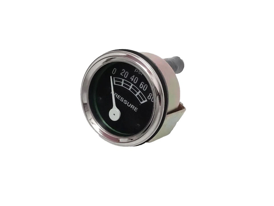 80 PSI Oil Pressure Gauge For Minneapolis Moline Tractors G900-1050 #13-3