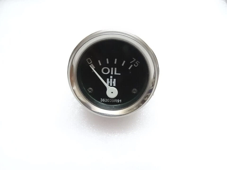 IH Farmall 362039R91 362177R94 Oil Pressure Gauge Fits 240 340 300 330 350 400