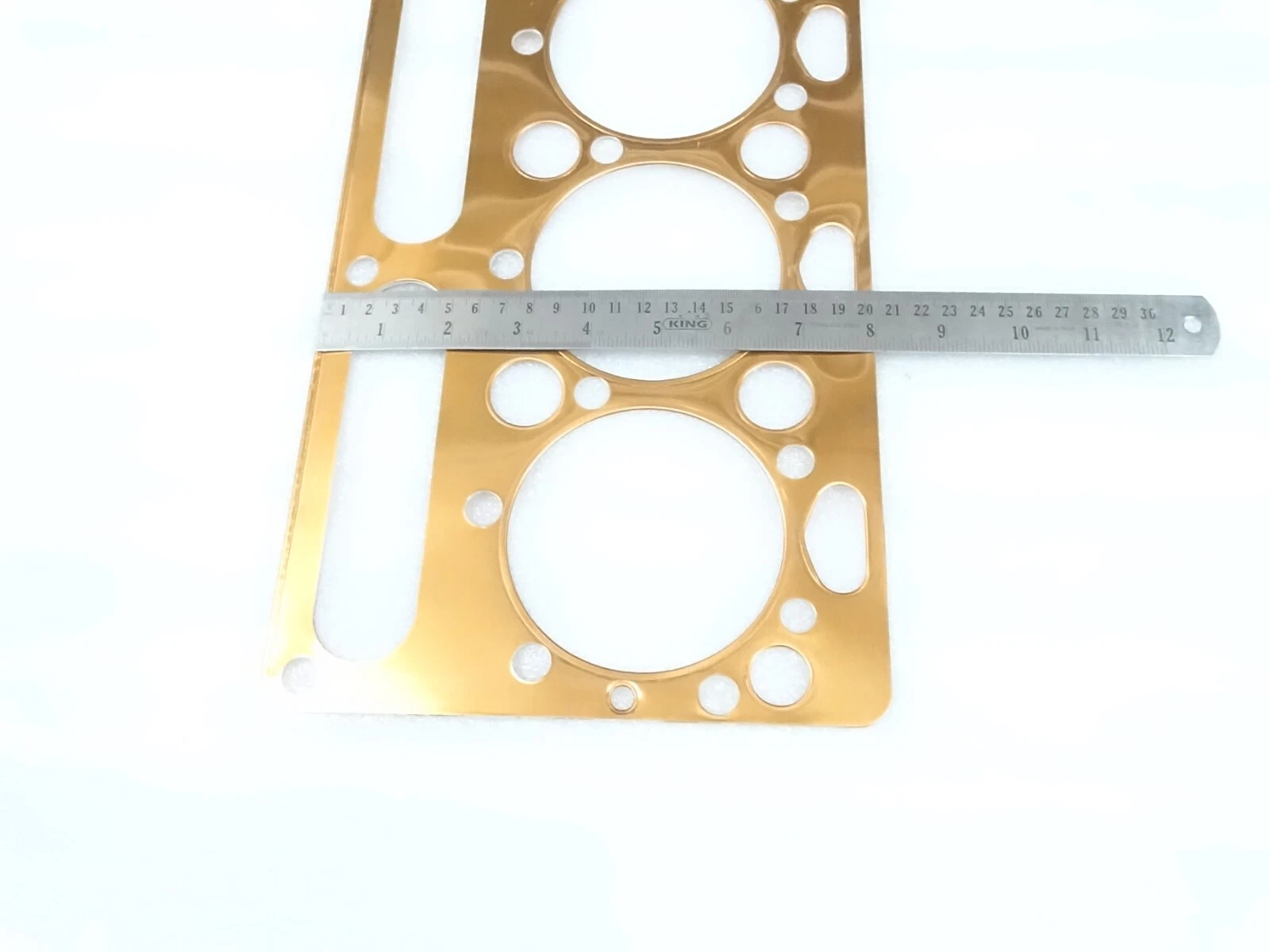 COPPER CYLINDER HEAD GASKET FITS TO MASSEY 135 148 550 PERKIN ENGINE #14-10