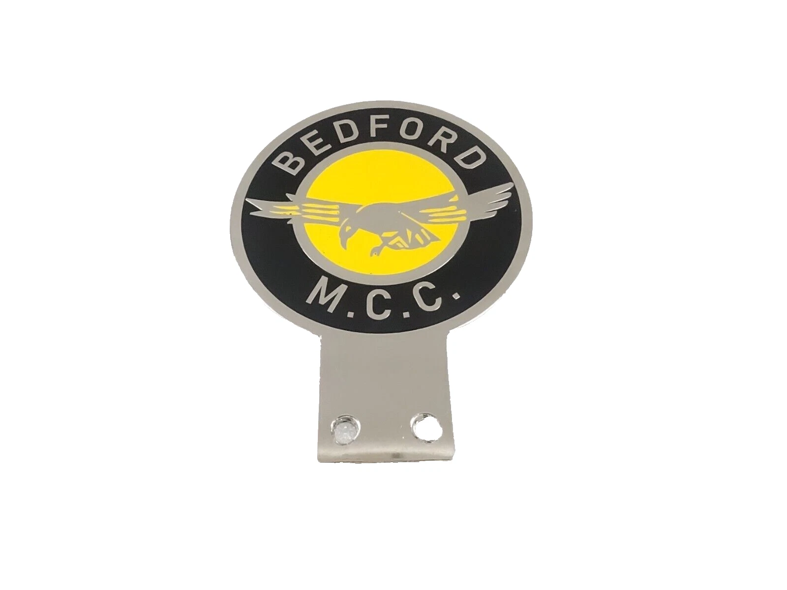 BADGE EMBLEM MONOGRAM FITS TO VINTAGE BEDFORD FRONT GRILL #V302-8