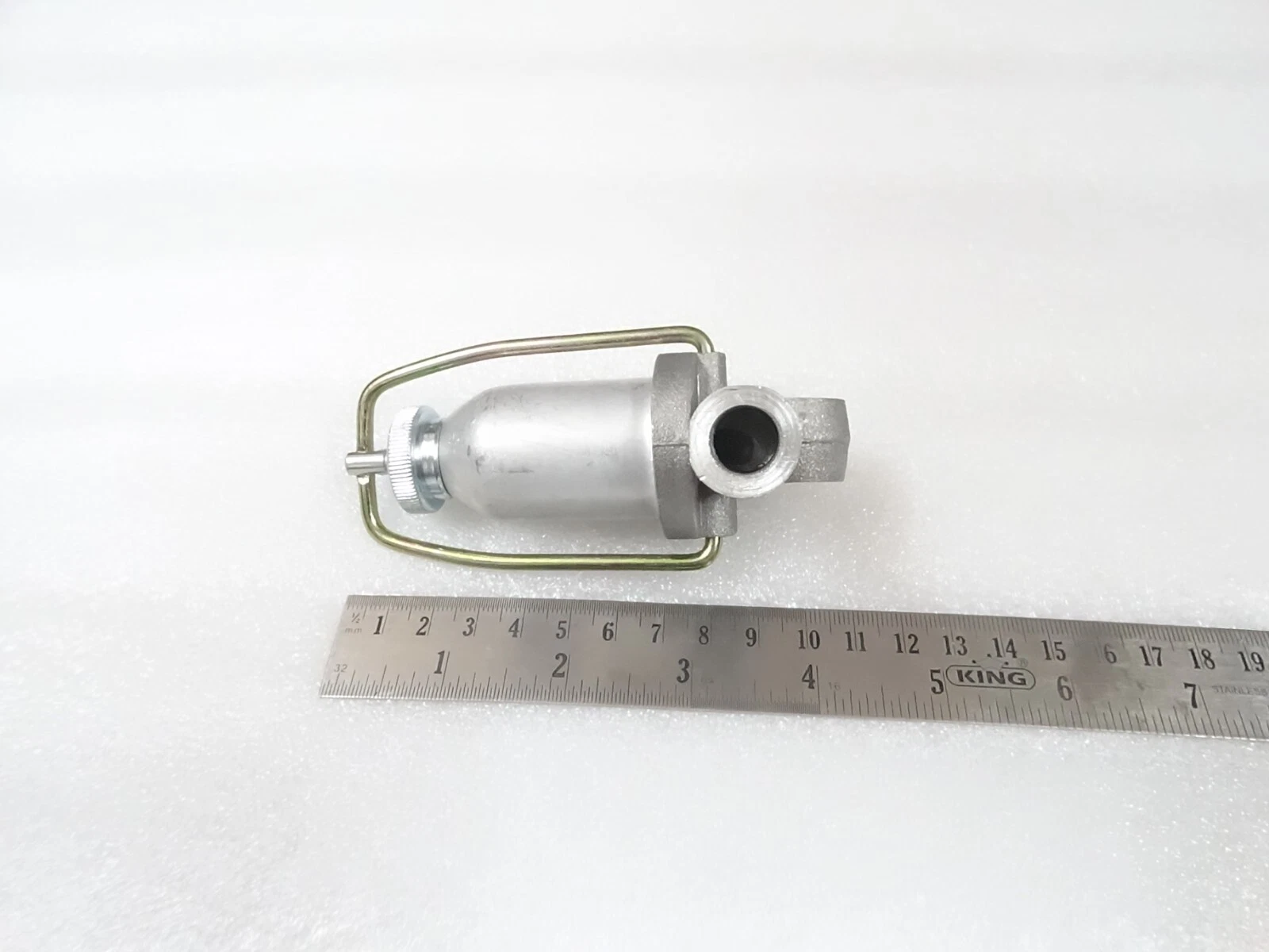 FUEL FILTER STRAINER SEDIMENT BOWL FITS MASSEY FERGUSEN 35 135 240 245 250 #14-5