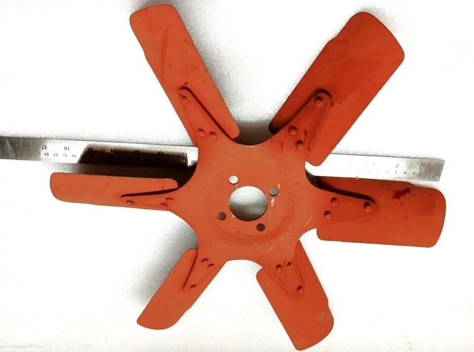 6 Blade Engine Cooling Fan 17 Steel Perkins Engine For Massey Tractor #14-58