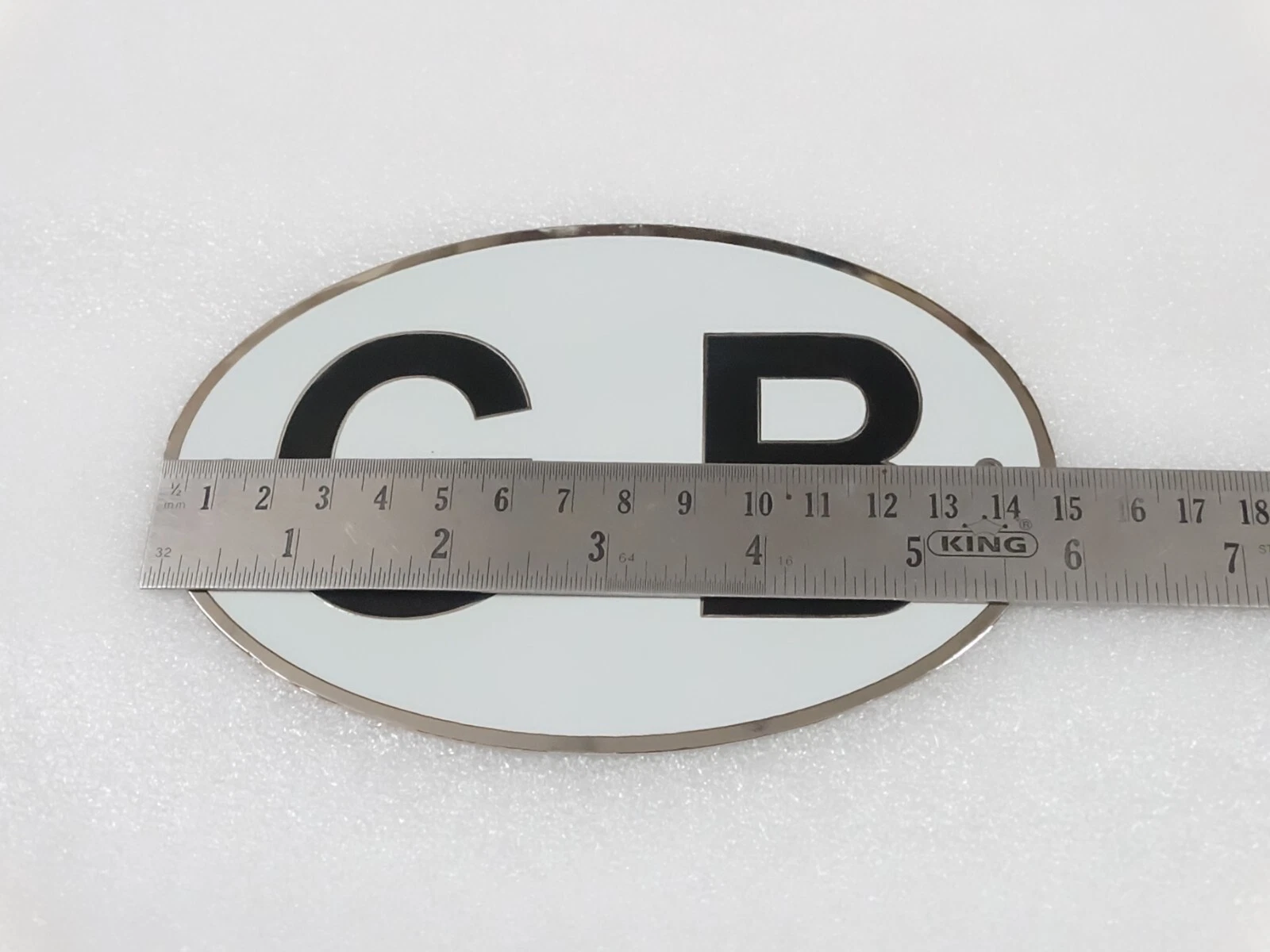 BADGE EMBLEM MONOGRAM FOR GREAT BRITAIN GB LOGO DECAL #V345-8