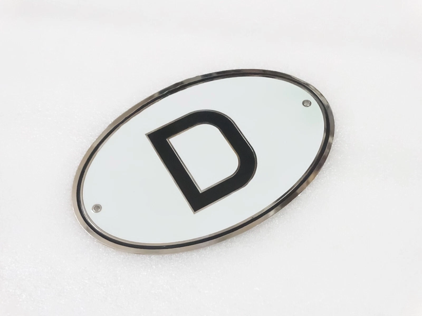 BADGE DECAL LOGO FOR VINTAGE WEGU D PLATE DEUTCHLAND CARS #V348-8