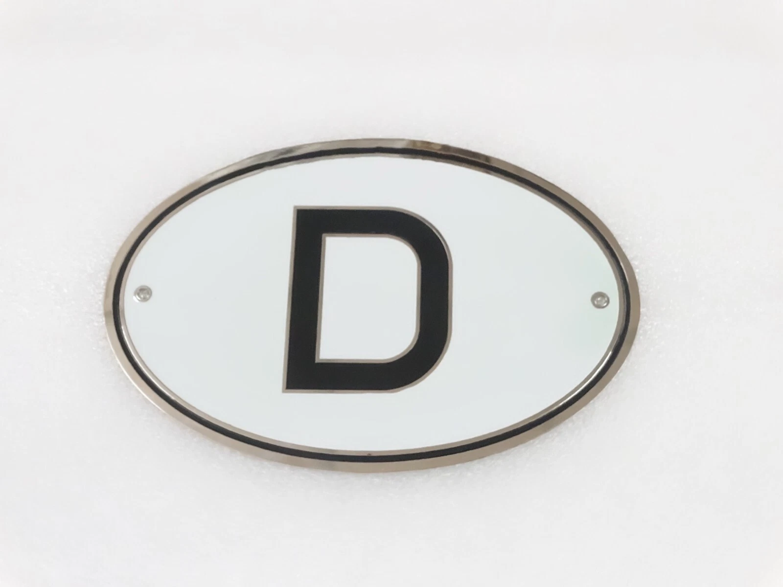BADGE DECAL LOGO FOR VINTAGE WEGU D PLATE DEUTCHLAND CARS #V348-8