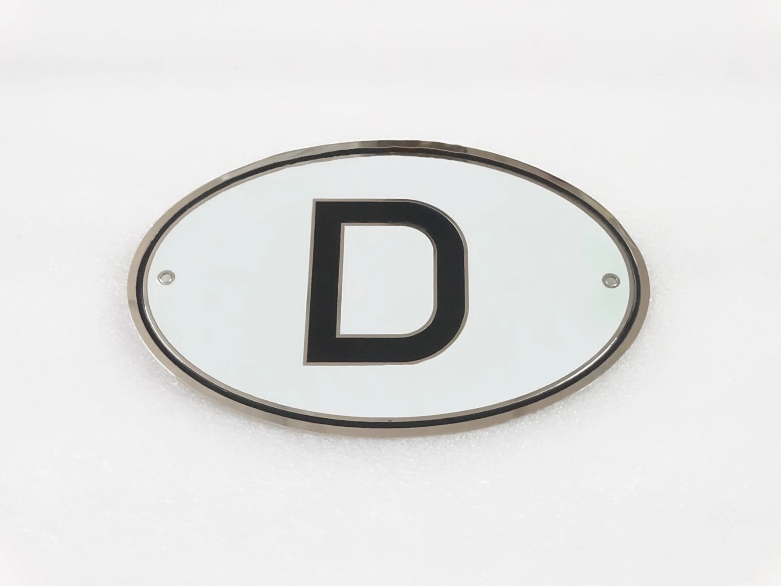 BADGE DECAL LOGO FOR VINTAGE WEGU D PLATE DEUTCHLAND CARS #V348-8