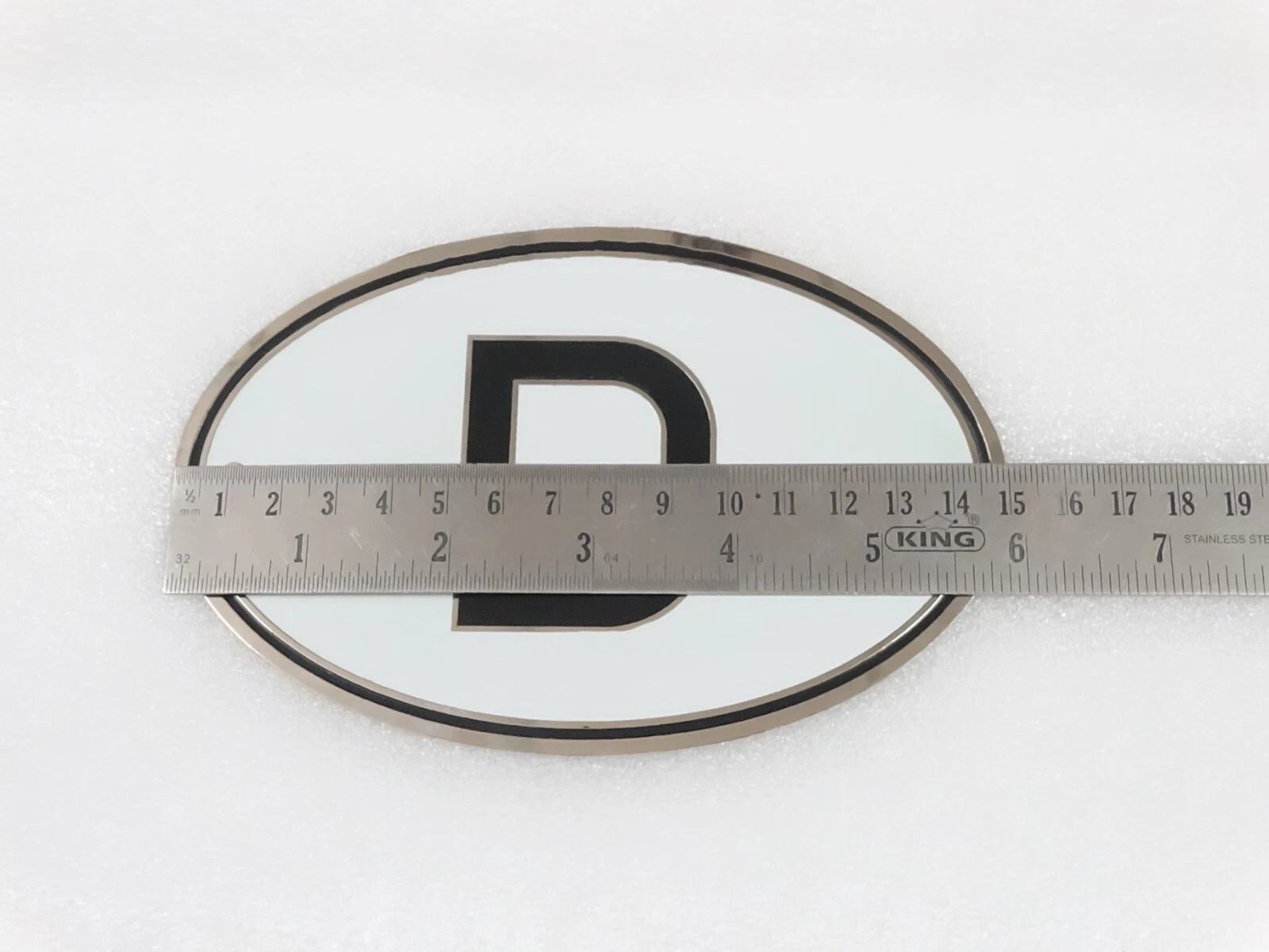 BADGE DECAL LOGO FOR VINTAGE WEGU D PLATE DEUTCHLAND CARS #V348-8