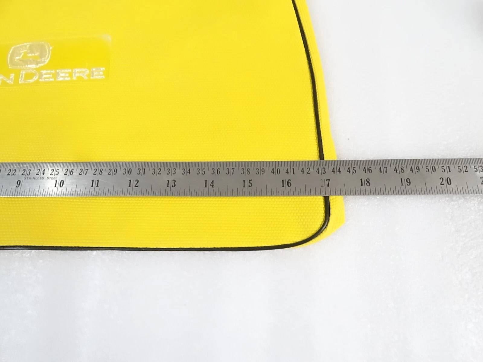 For John Deere Yellow Rear And Lower Seat Cover Set #14D10