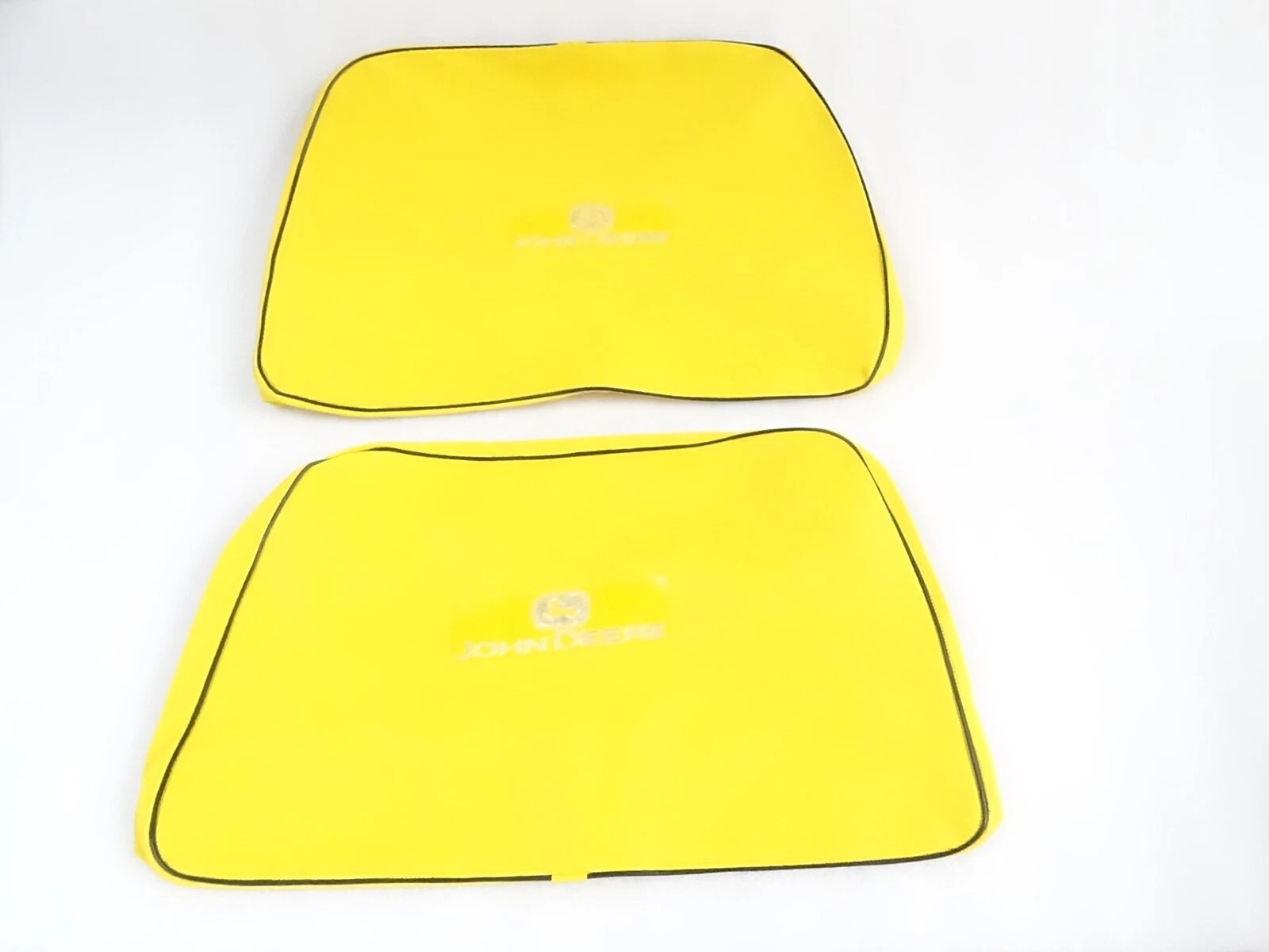 For John Deere Yellow Rear And Lower Seat Cover Set #14D10