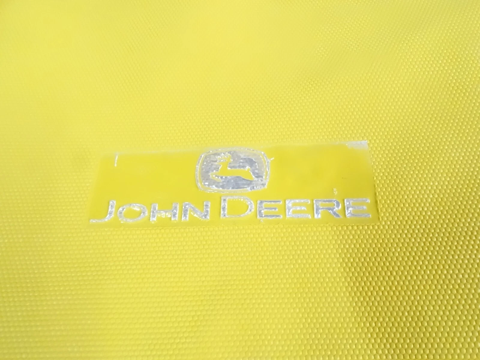 For John Deere Yellow Rear And Lower Seat Cover Set #14D10