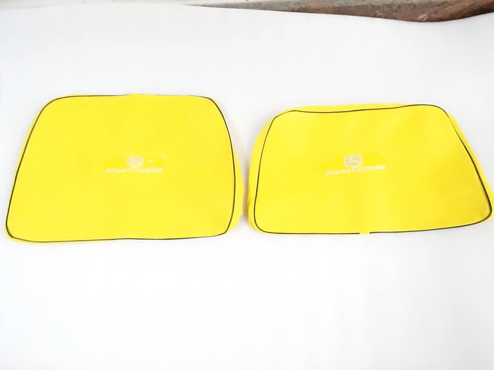 For John Deere Yellow Rear And Lower Seat Cover Set #14D10