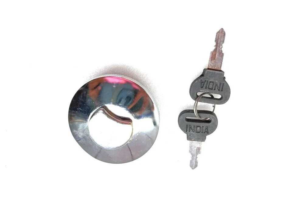 Lockable Fuel Tank Cap Chrome Plated With 2 Keys For Massey Ferguson Tractors
