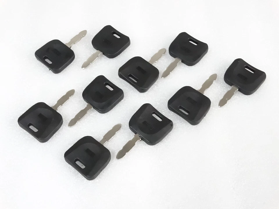 10 x Lucas Ford Holland 7000 7610 TW10 TW20 Tractor Switch Ignition Key #15A17