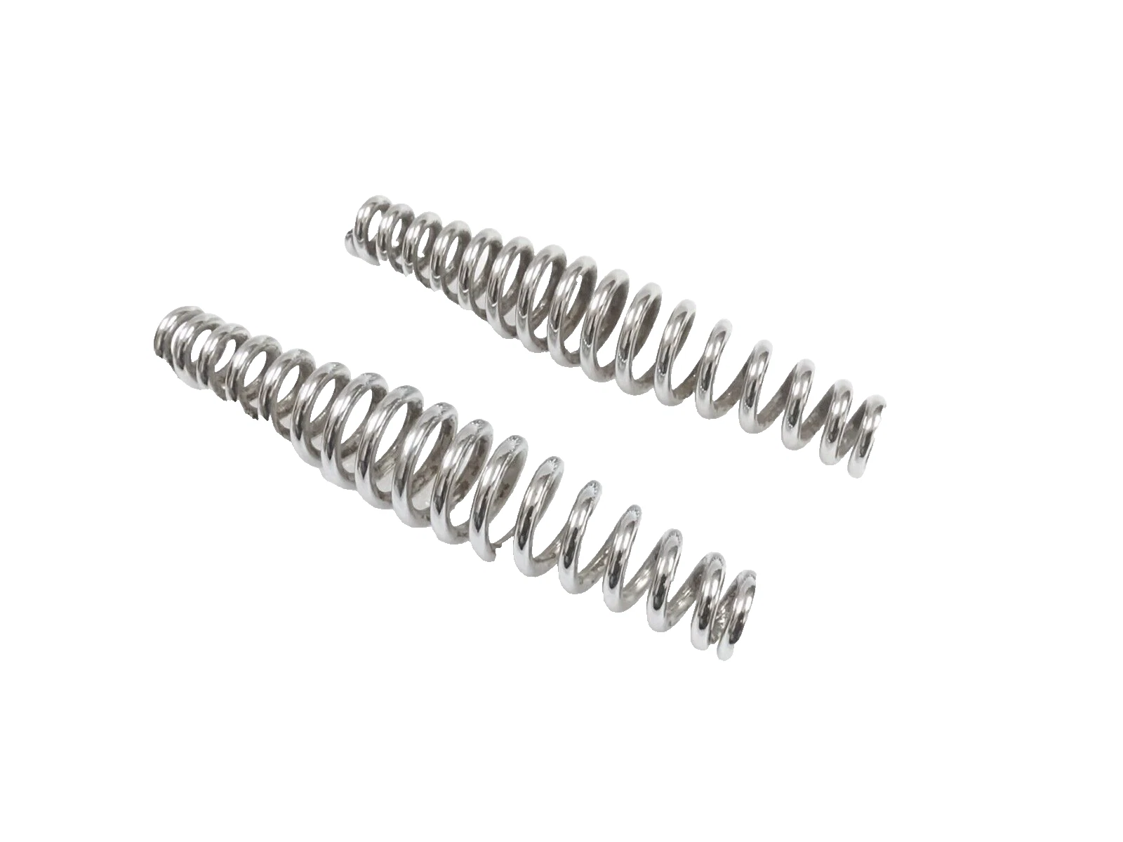 FORK GIRDER SIDE SPRINGS IN CHROME (PAIR) FITS TO VINTAGE NORTON 16H #V353-8